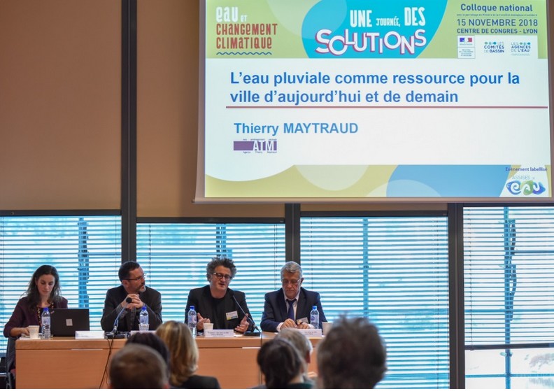 photo d'illustration du colloque Eau et changement climatique à Lyon le 15 novembre 2018