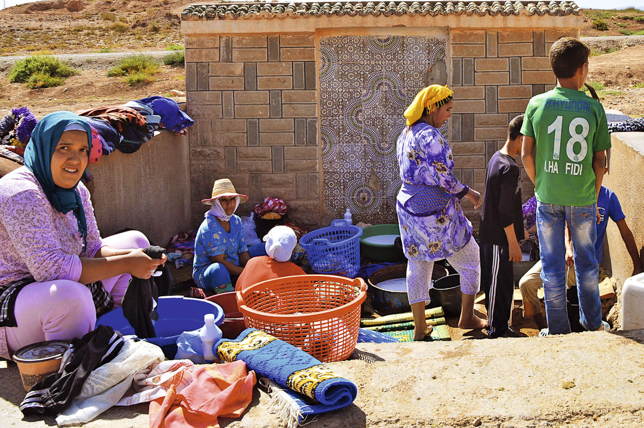 Photo d'illustration d'un village au Maroc